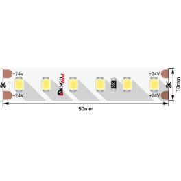 Лента светодиодная LUX2835 120LED/м 14,4Вт/м 24В IP33 Цвет:Холодный белый (6000K) (1метр) SWG